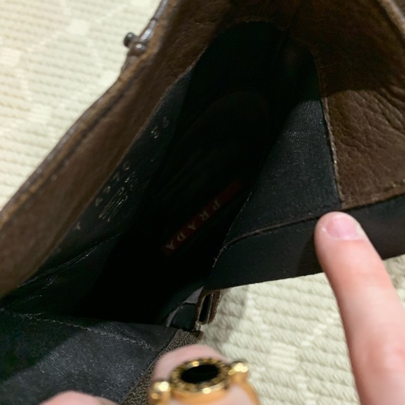 Prada Wedge Ankle Boots - Picture 7 of 7